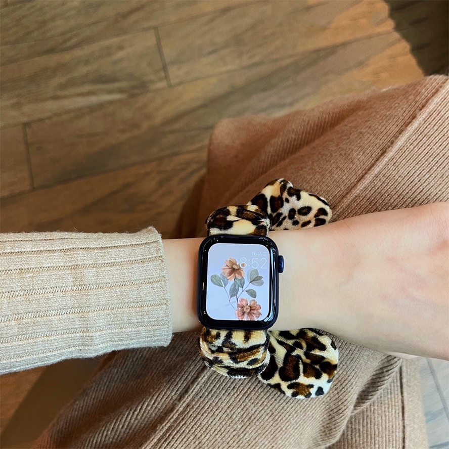 Dây Đeo Tay Thay Thế Cho Đồng Hồ Thông Minh Apple Watch Series 7 6 SE 5 4 45mm 44mm 41mm 42mm 40mm 38mm