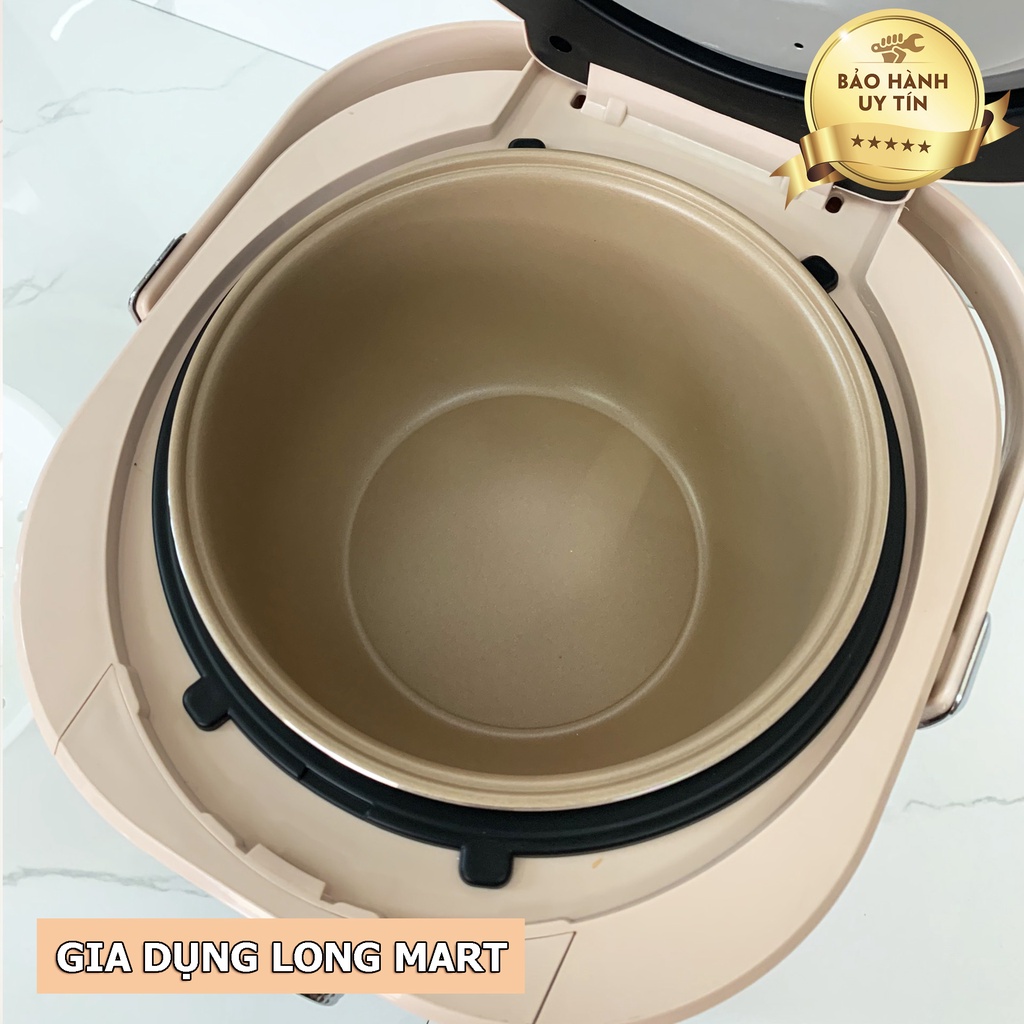 Nồi Cơm Điện Quai Xách 1.8L Nồi Cơm Điện RICE COOKER Tặng Kèm 1 Xửng Hấp Thức Ăn, Hàng Chính Hãng Bảo Hành 12 Tháng