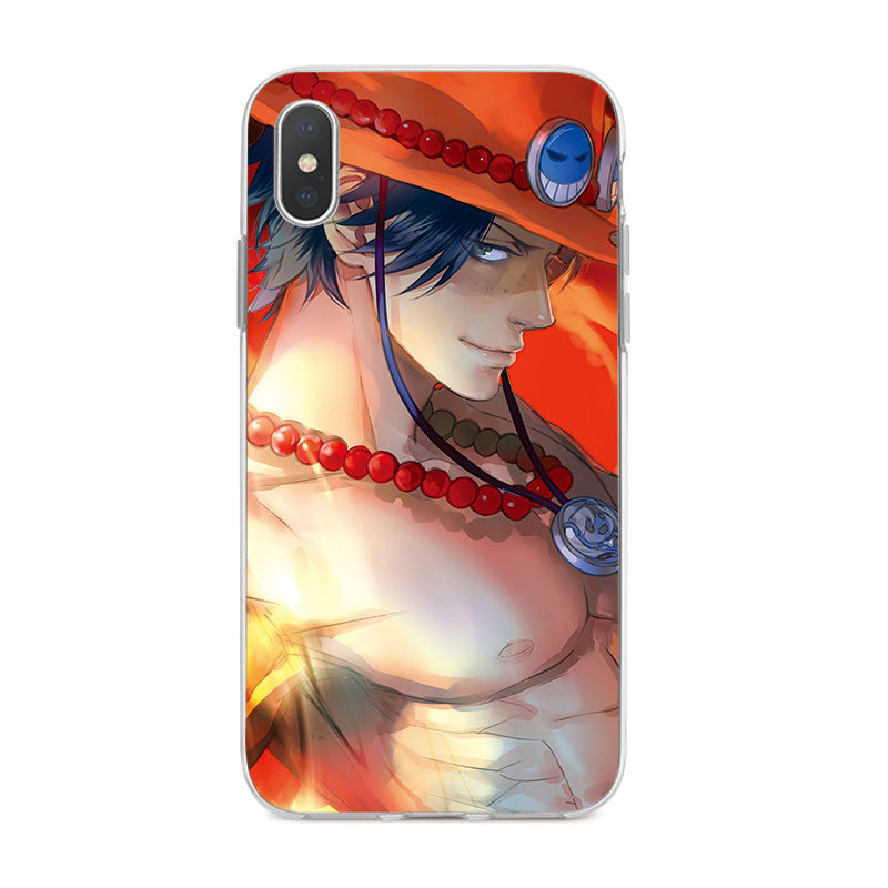 Ốp Lưng iPhone X 6 6s 6Plus 6s Plus 7 7Plus 8 8Plus 5 5s SE TPU mềm Case One Piece Ace