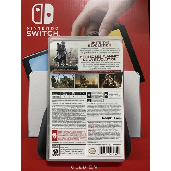 Game Nintendo Switch 2ND: Assassin's Creed 3 Remastered