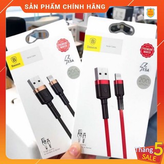 Cáp sạc baseus lightning dành cho iphone- bảo hành 12 tháng 1.5a 2m poka.store