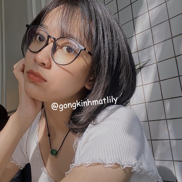 Gọng kính mắt nhựa dẻo thanh mảnh mắt tròn màu sắc thời trang Lilyeyewear 513 | BigBuy360 - bigbuy360.vn