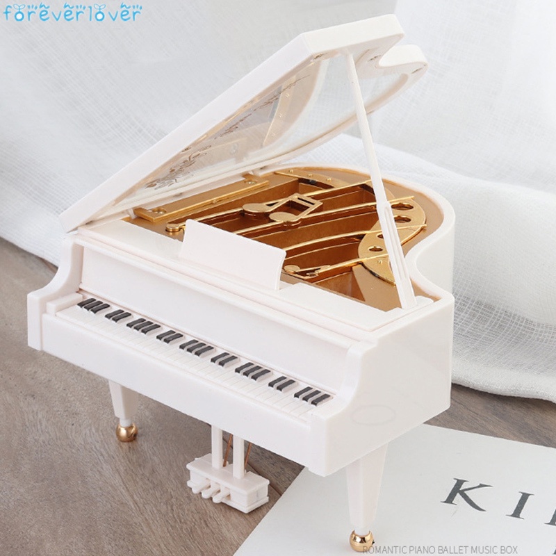 Hộp Nhạc Hình Đàn Piano Cổ Điển Trang Trí Phòng Ngủ