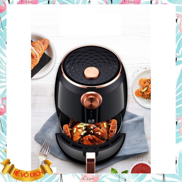 Nồi chiên không dầu điều khiển cơ SHANBEN 7828 Dung tích 4,5L Công suất 1400W bảo hành 12 tháng