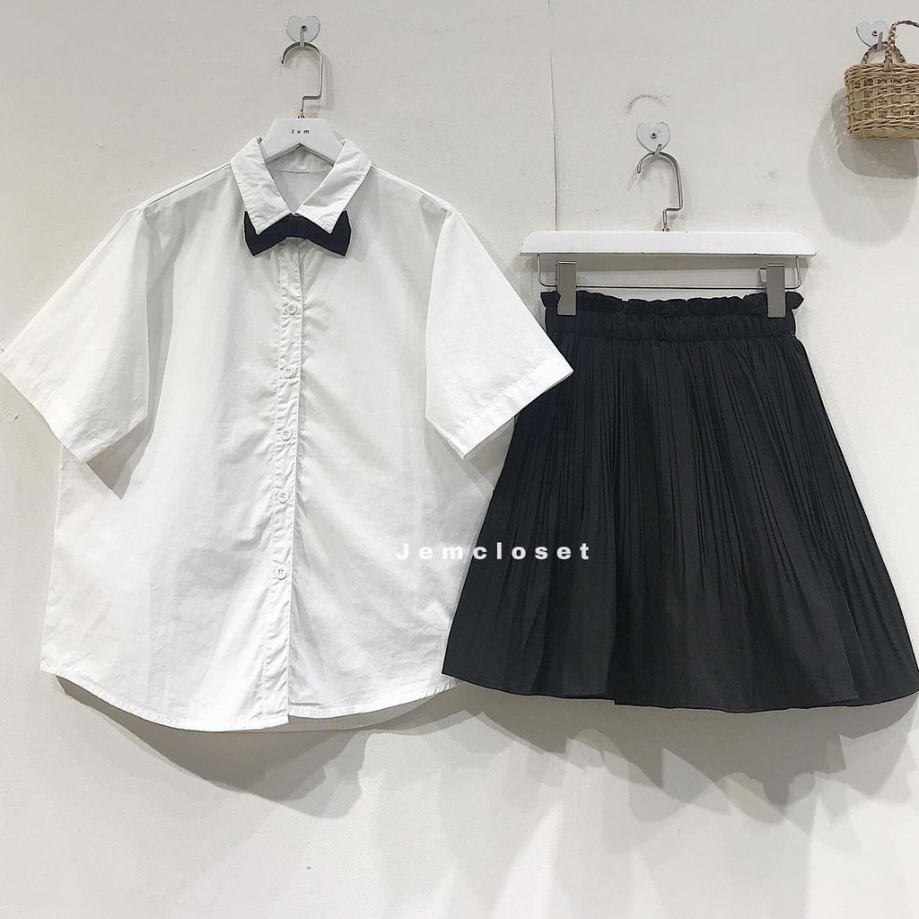 [Mã FADIRECT20 giảm 20K đơn 150K] Chân váy dập li NIGE - 3325 ( Jem Closet )