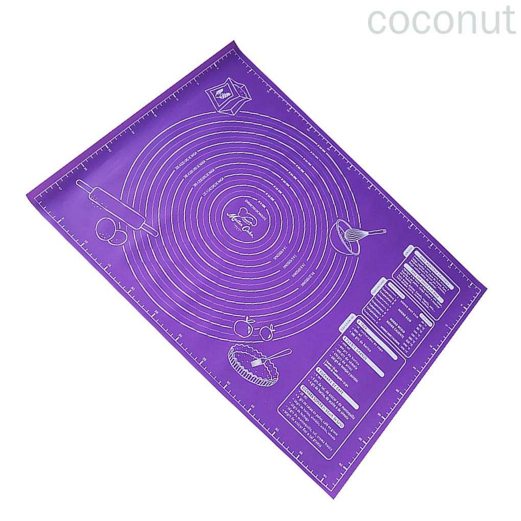 Thảm Lăn Bột Làm Bánh Bằng Silicon Chống Dính Tiện Dụng