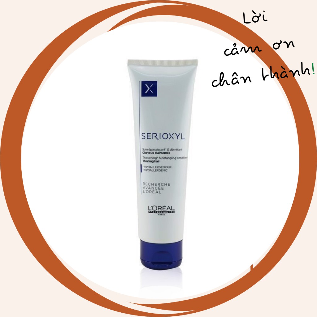 DẦU XẢ CẢI THIỆN TÓC THƯA MẢNH TÓC RỤNG LOREAL SERIOXYL