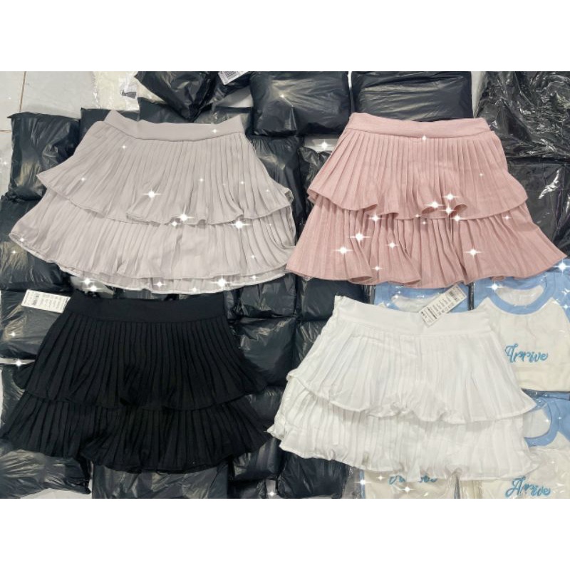 V1 CHÂN VÂY XINH LUNG LINH VẢI MỀM ĐẸP FREE SIZE #chân_váy