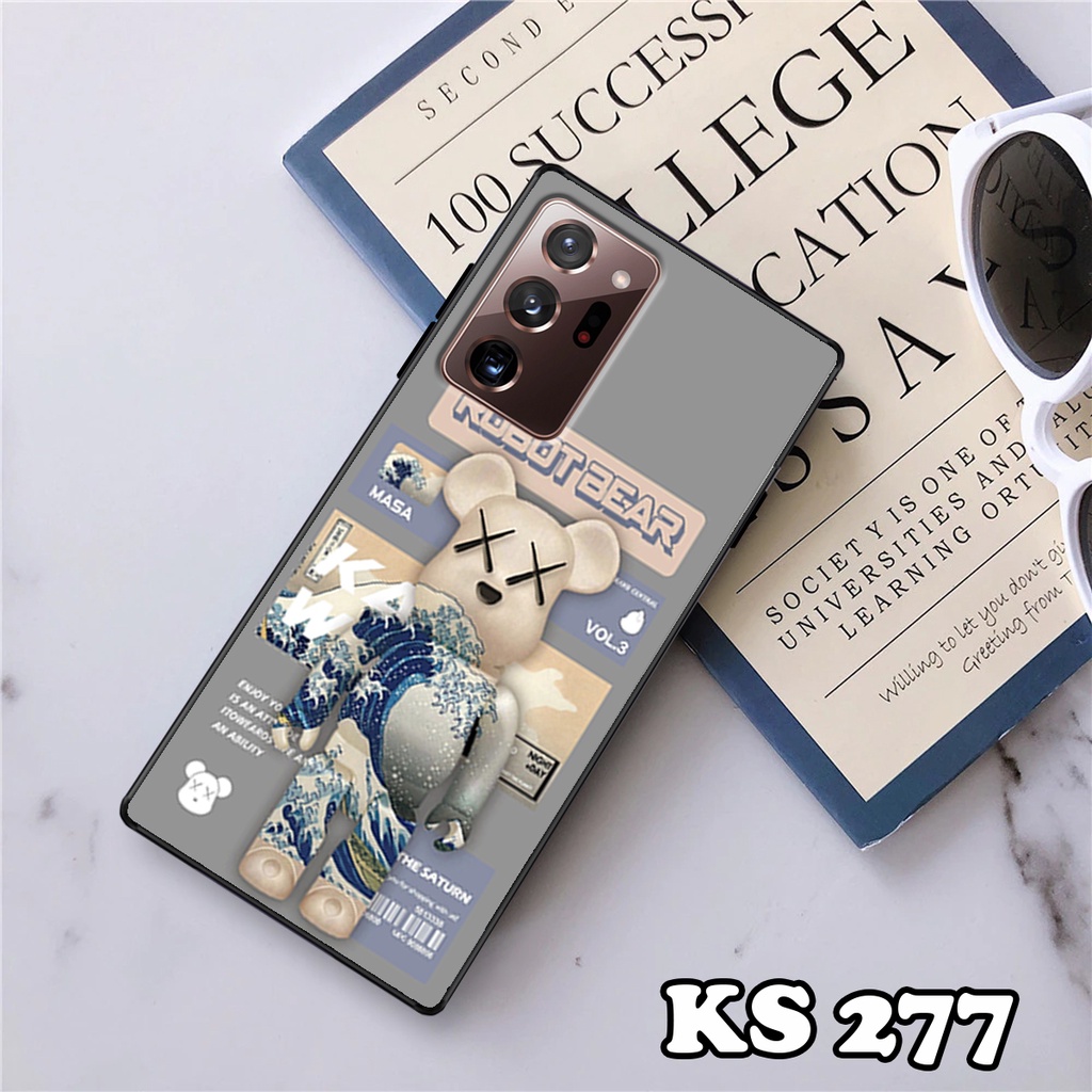 Ốp lưng Samsung Note 20 - Samsung Note 20 Plus - Samsung Note 20 Ultra - Ốp in hình Gấu B.Ŗİ.ÇK - Lưng nhám viền TPU
