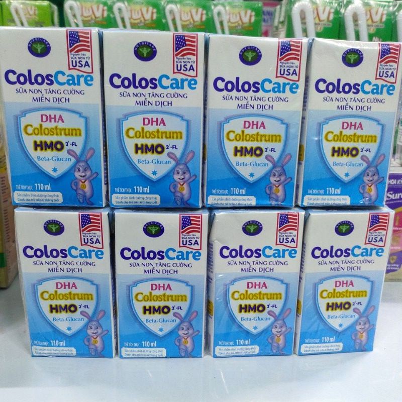 Sữa non Coloscare pha sẵn cho bé từ 6 tháng vỉ 4 hộp 110ml