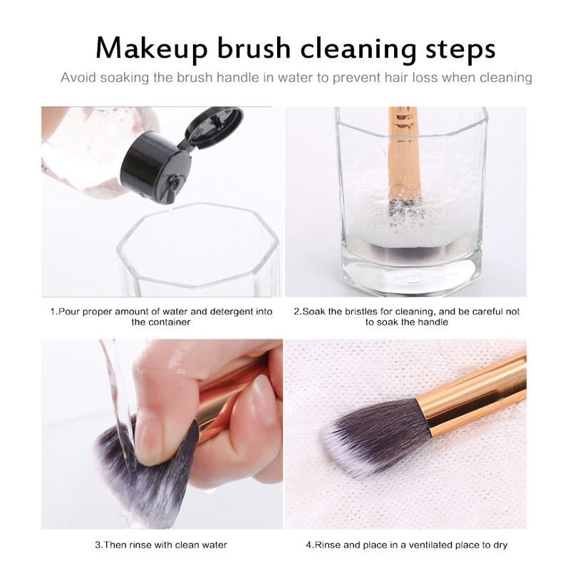 Còn Hàng Puff Bụi Cọ Trang Điểm 50Ml Làm Đẹp Trứng Sữa Rửa Dụng Cụ Trang Điểm Dọn Dẹp Chất Lỏng