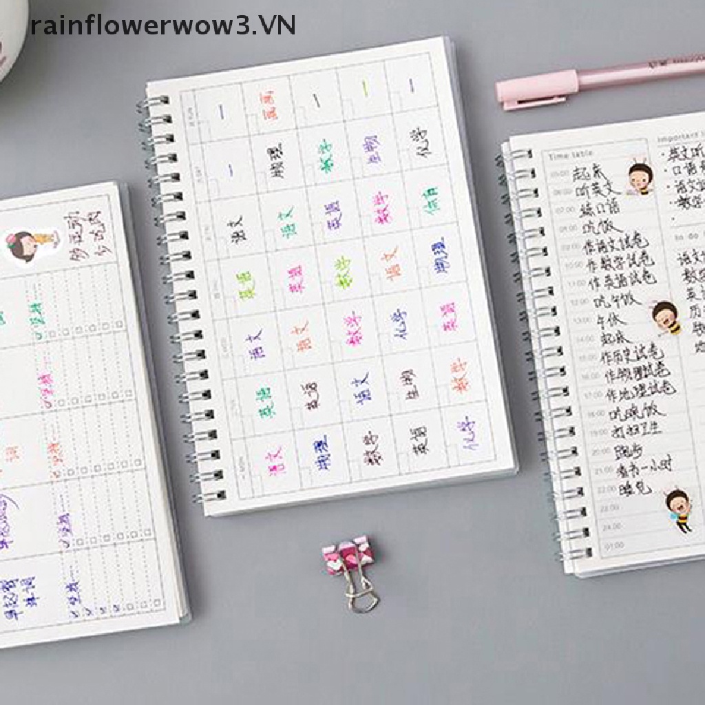 Sổ Tay Lên Kế Hoạch Hàng Ngày 2021 Agenda Dạng Xoắn Ốc