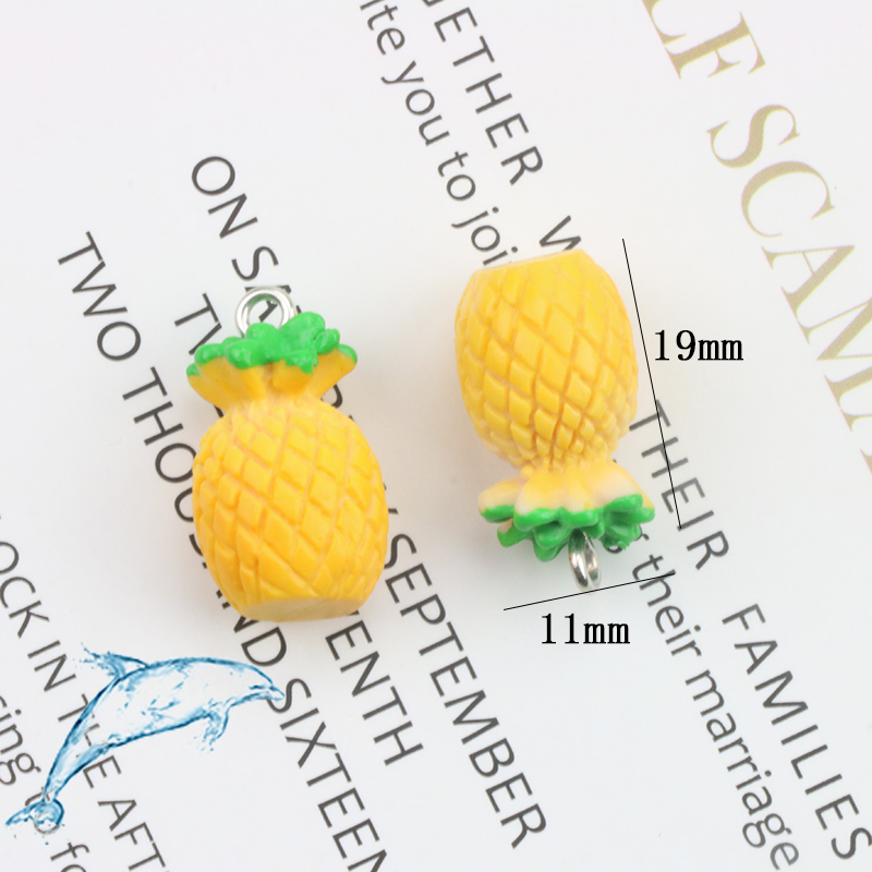 Bông Tai Cao Su Mềm Hình Trái Cây Thời Trang diy