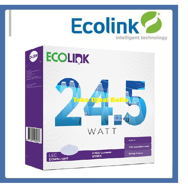 Đèn Led "ecolink" Edn200b Led20 24 Comma 5w 2000 Lumen Diameter 200 mm 220-240v (by Pt. Signify Indonesia)