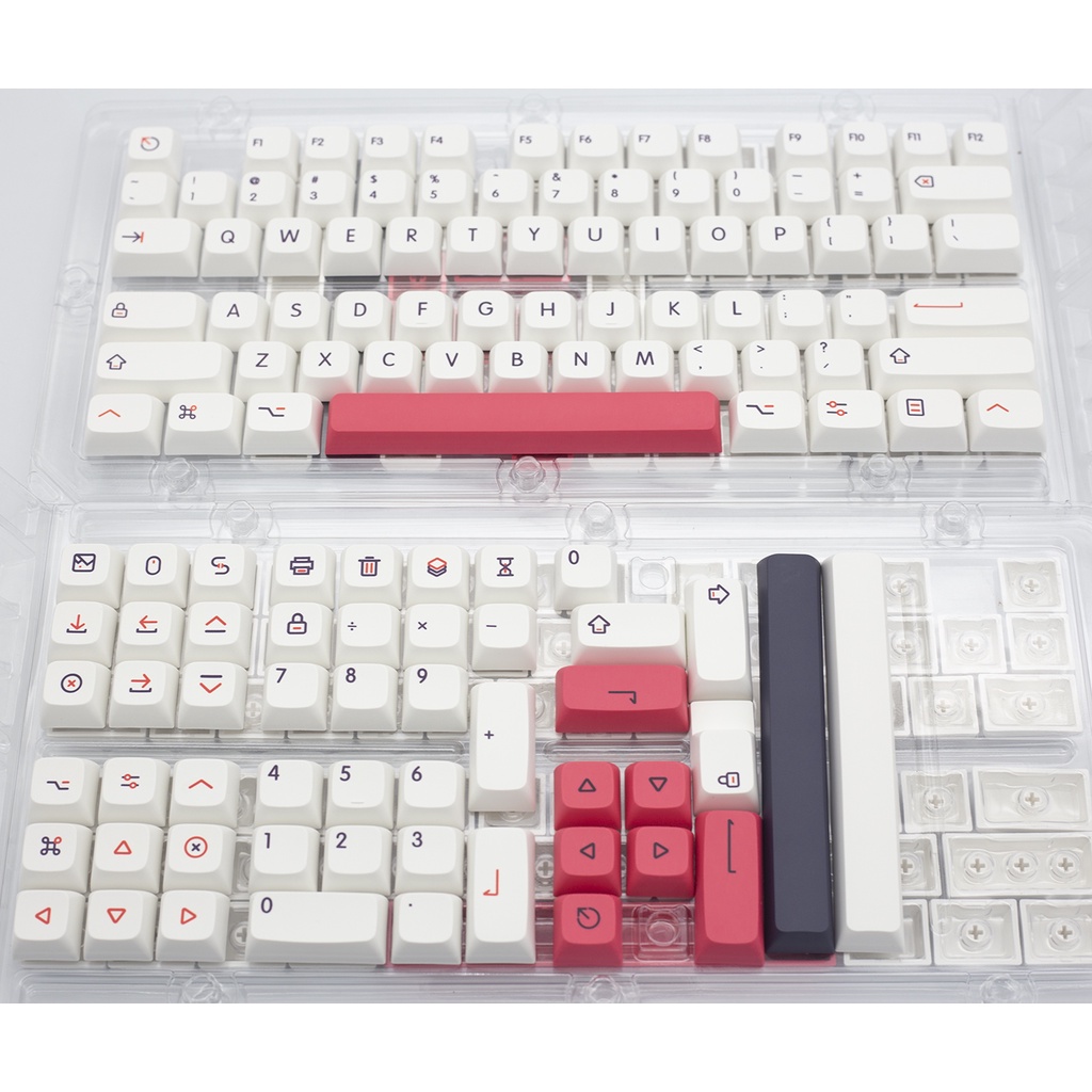 Keycap Daikon 129 nút chiều cao XDA in nhiệt dành cho bàn phím cơ