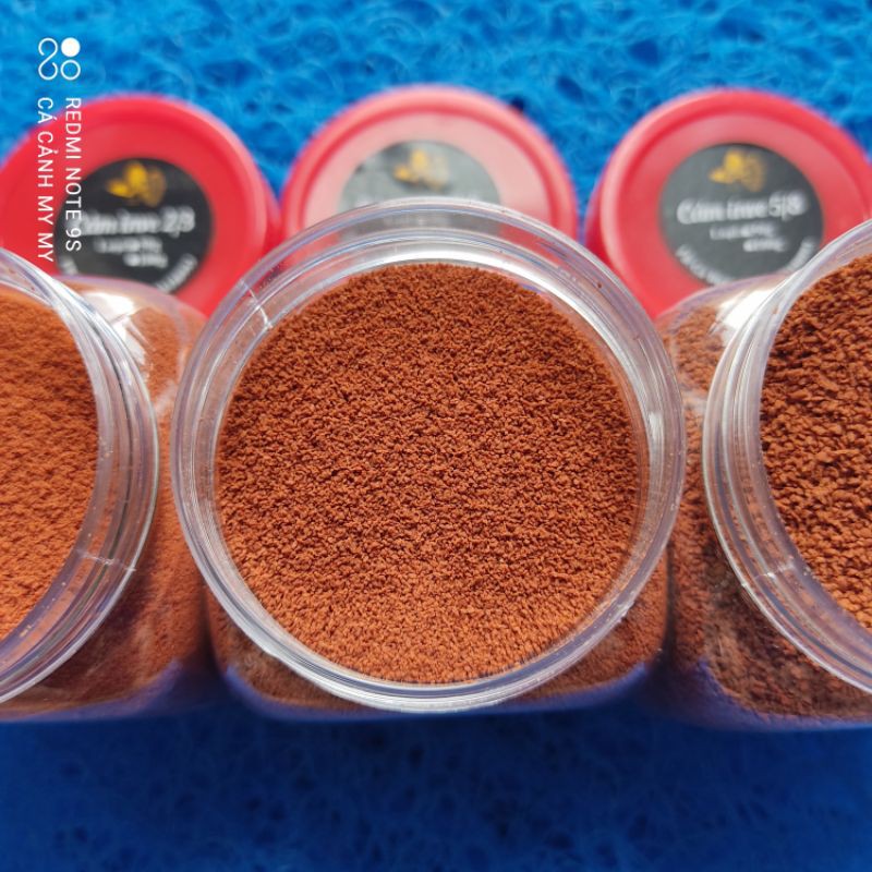 Cám thái inve 2/3 - 3/5 - 5/8 | Thức ăn cá cảnh hũ 100g