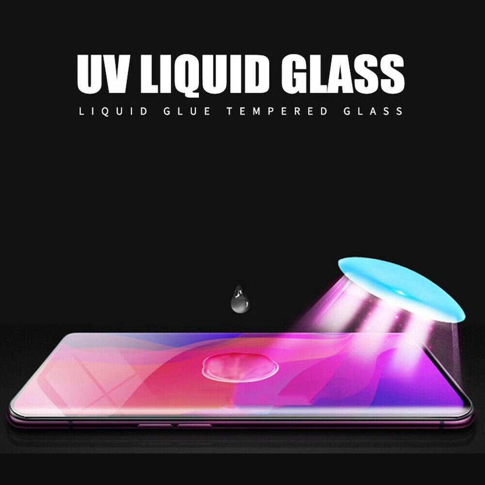 Kính cường lực UV cho màn hình Samsung Galaxy S20 S20Plus S20Ultra S10 S10e S9 S8 S7Edge 8 9 10 10Plus