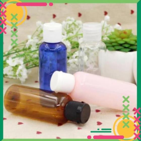 [TOP GIÁ RẺ] Chai lọ nhựa pet nắp bật [100ml,50ml,30ml,20ml] chiết mỹ phẩm, dầu gội, sữa tắm ,Xưởng Chai Lọ