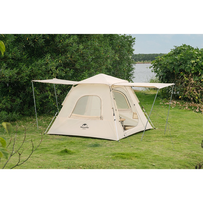 Lều cắm trại 4 người Naturehike NH21ZP010 Ango Tự Bung 210x210x160cm