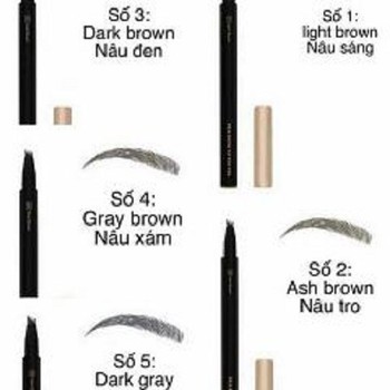 [đủ màu] VACOSI Chì kẻ mày nước phẩy sợi 4D Tattoo | BigBuy360 - bigbuy360.vn