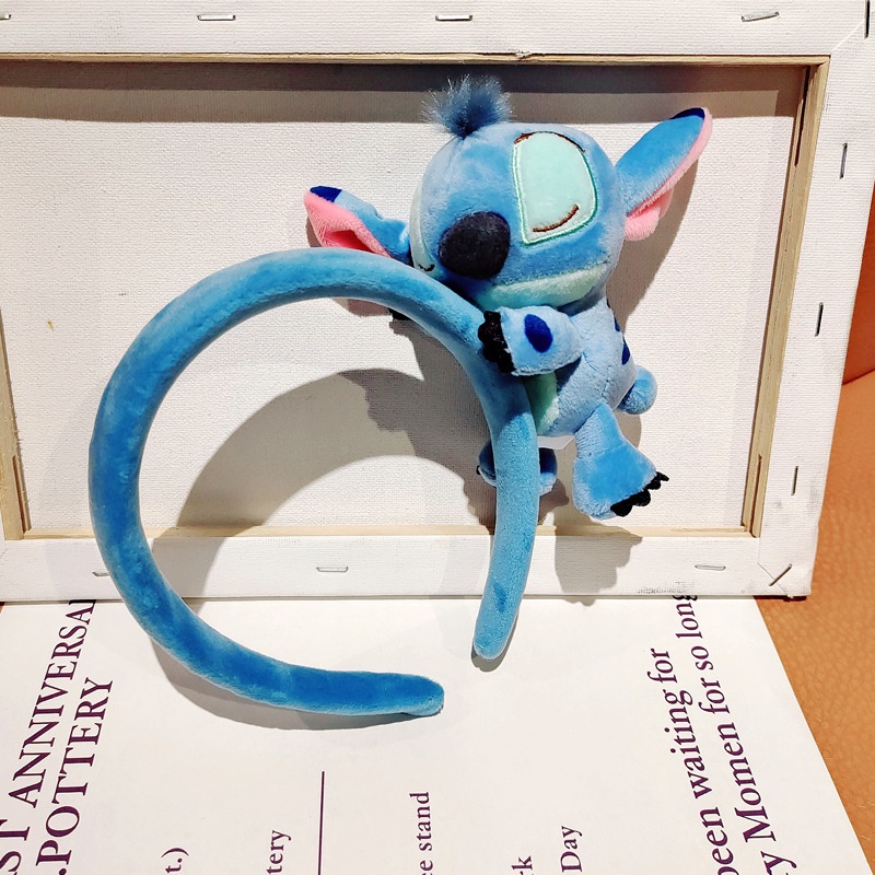 Băng Đô Rửa Mặt Hình Vịt Donald/Chuột Mickey Nhồi Bông Dễ Thương Kiểu Hàn Quốc