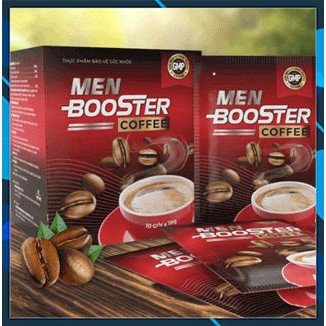 CÀ PHÊ MEN BOOSTER - Thức Uống Khơi Gợi Đam Mê - Nâng Bản Lĩnh Phái Mạnh - Chính Hãng Hộp 10 Gói [CÓ CHE TÊN]