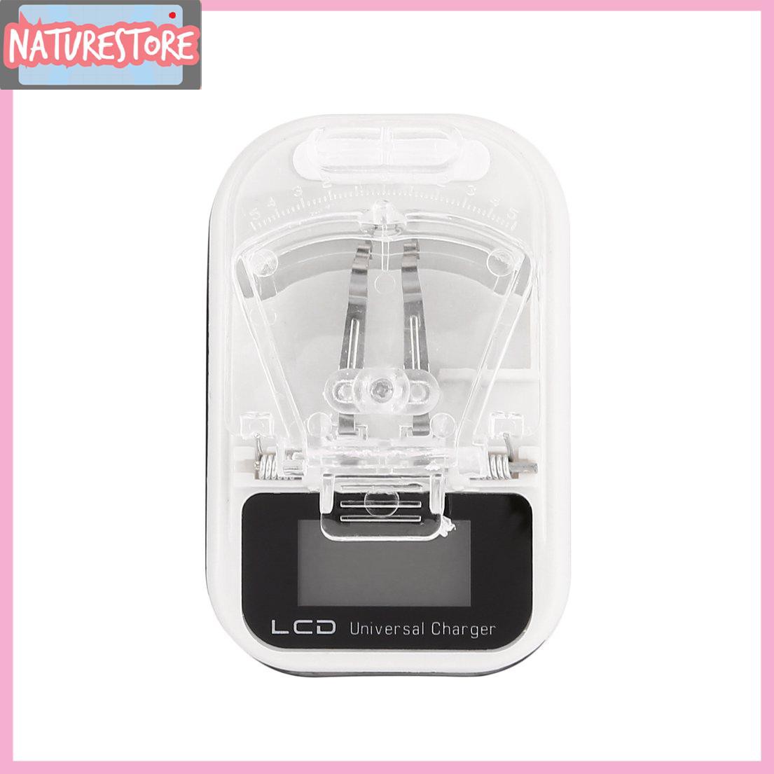 Thiết Bị Sạc Pin Điện Thoại Màn Hình Lcd Cổng Usb Tiện Dụng Mang Theo Du Lịch