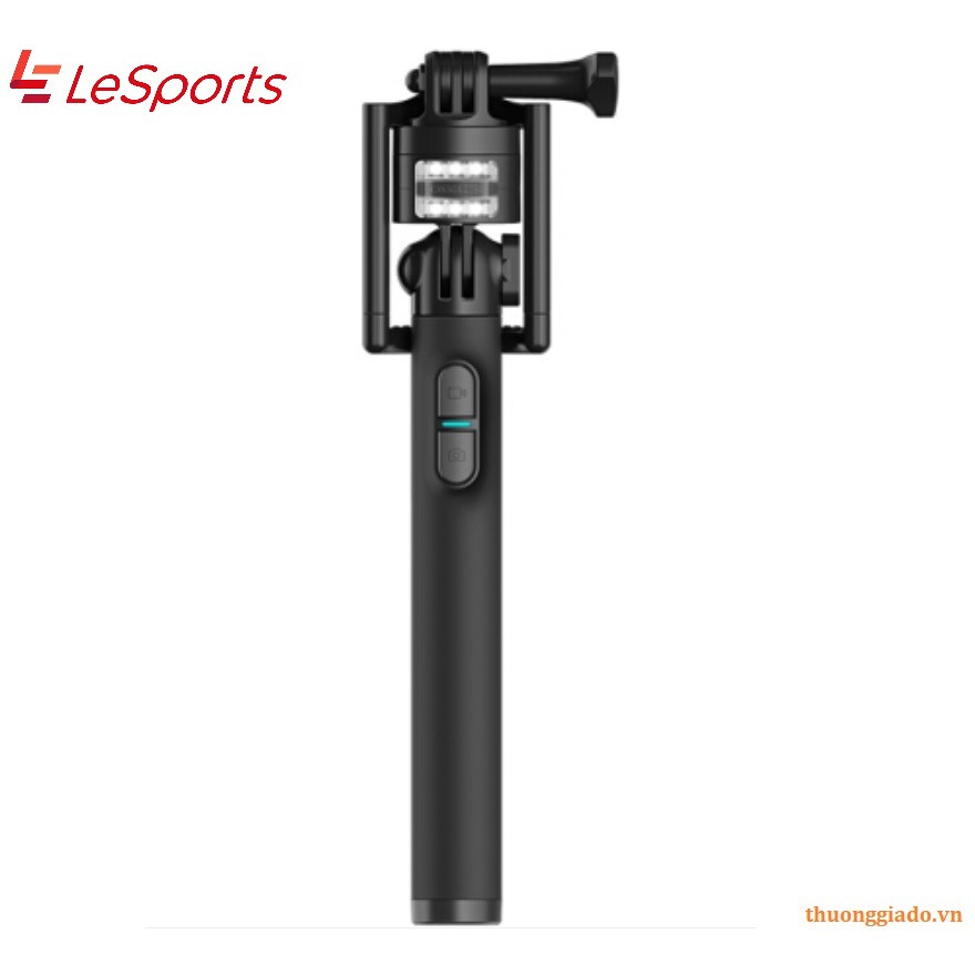 Gậy chụp ảnh tự sướng LIVEMAN S1 Selfie stick có đèn led bù sáng nhằm tăng độ sáng và chất lượng ảnh chụp