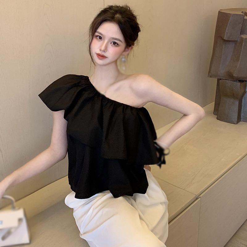 Áo Thun Không Tay Thời Trang Hàn Quốc Cho Nữ