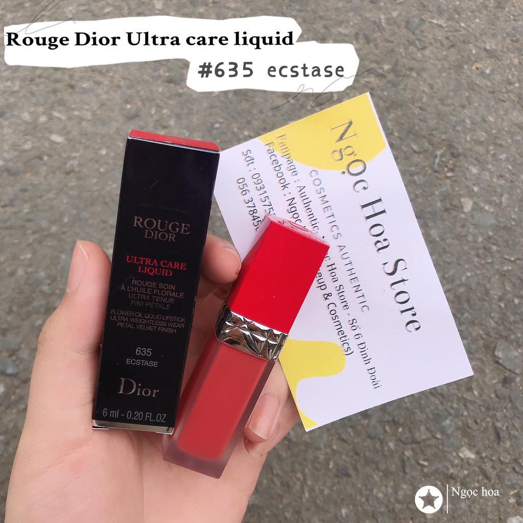 Son Kem Dior Rouge Dior Ultra Care Liquid 635 Ecstase