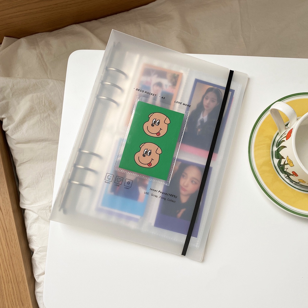 Ohaya 丨Sổ Sưu Tập Ảnh Polaroid A5 Có Hình Dán Trang Trí