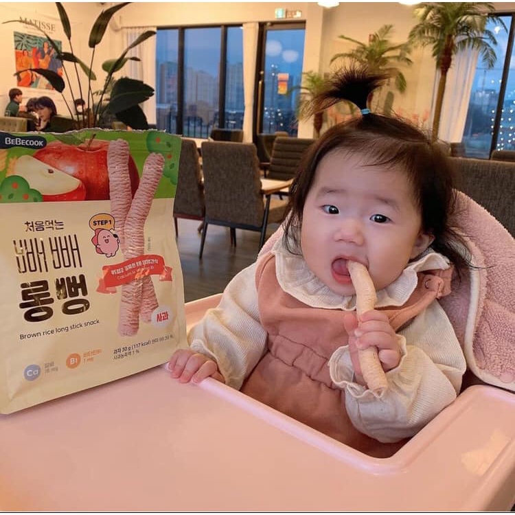 Bánh Gạọ Lứt Bebecook Bánh Gạo Cho Bé Thơm Ngon Nhiều Vị Dễ Tan