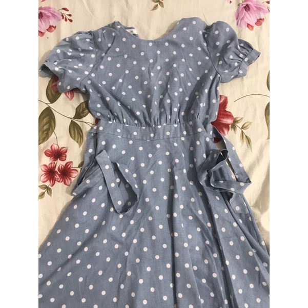 Thanh lý đầm bi xanh