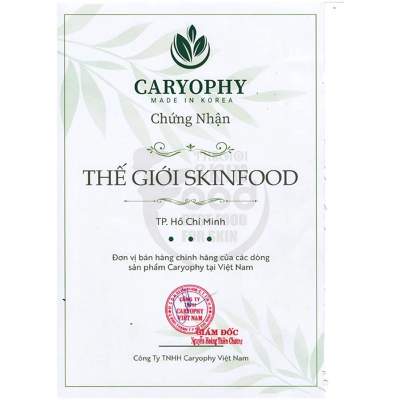 Kem Dưỡng Ẩm, Trắng Da, Phục Hồi Da Nhạy Cảm Caryophy Skin Repair Cream 50ml