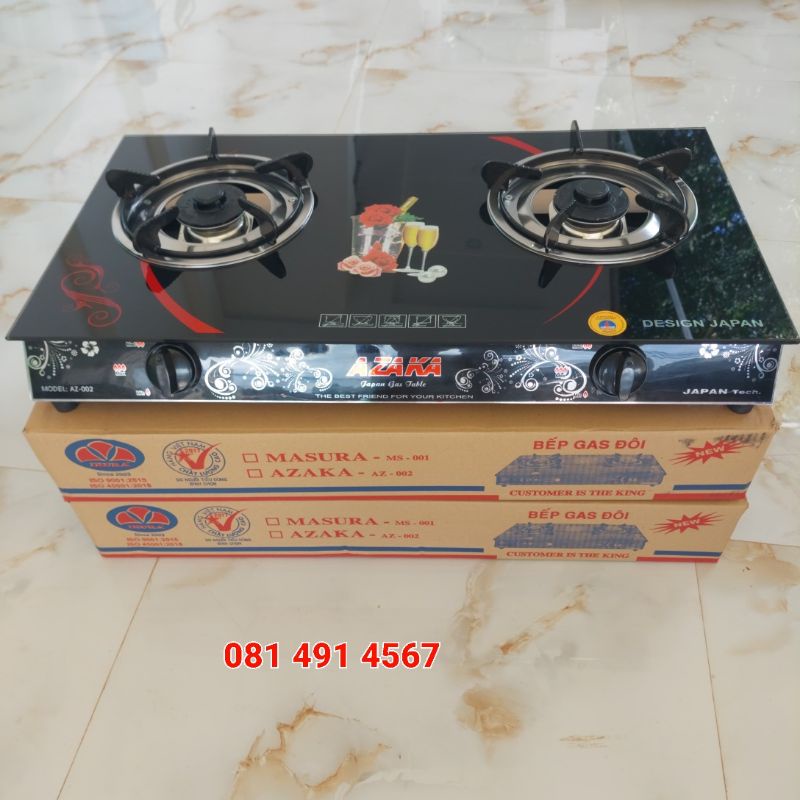 Bếp gas đôi gia đình AZAKA , chất lượng tốt sale lấy 5**