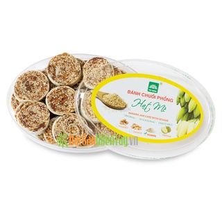 Bánh chuối phồng cuộn Tư Bông 220gr