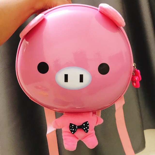 Nhiều mẫu] Balo hình thú chống nước chịu lực cho bé mầm non hình Gà, Gấu, Thỏ, Ếch, Hổ, Cáo, Heo, Mèo