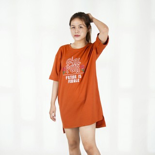 Đầm suông form rộng