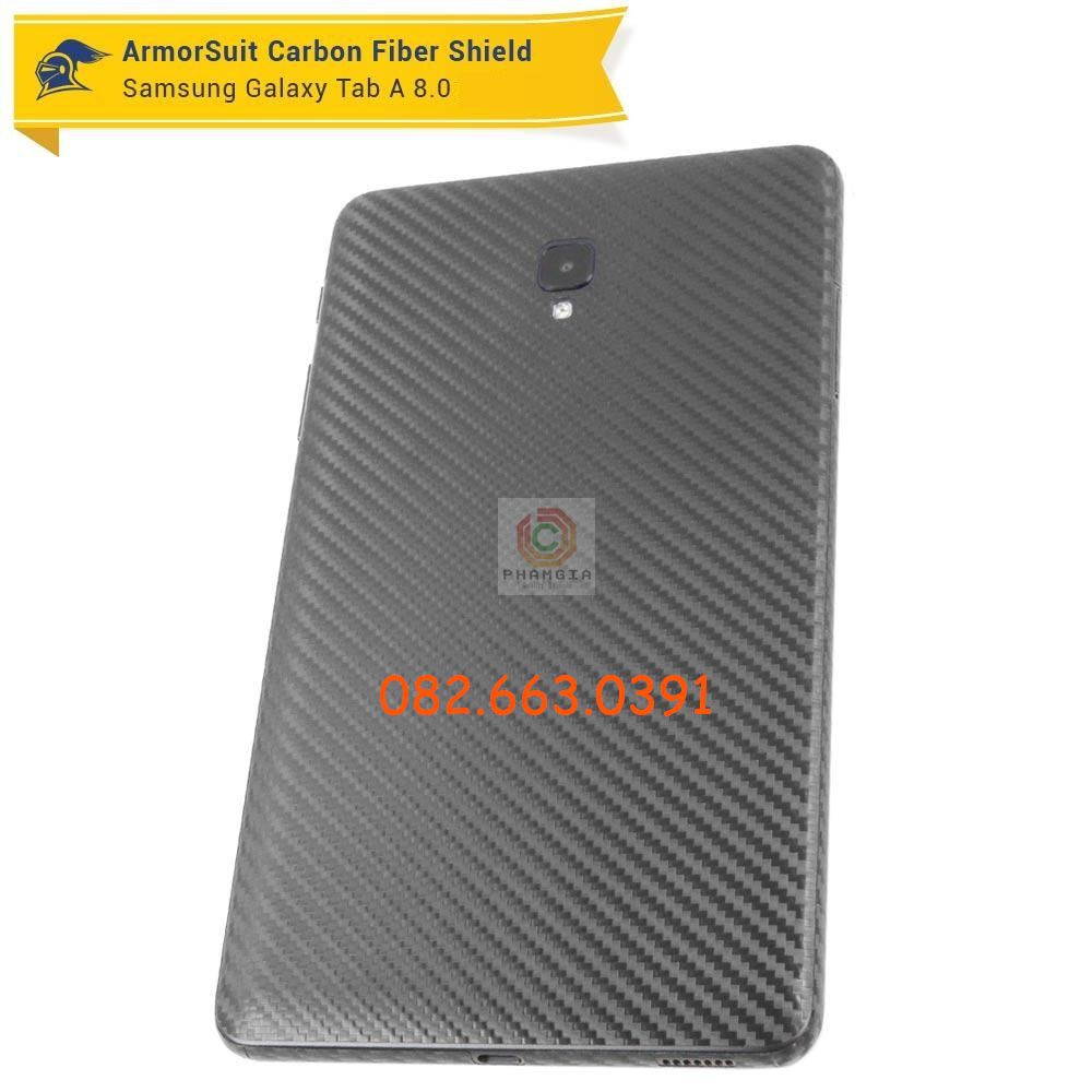 Miếng dán mặt lưng skin carbon Samsung Galaxy Tab 8.0 (2017)