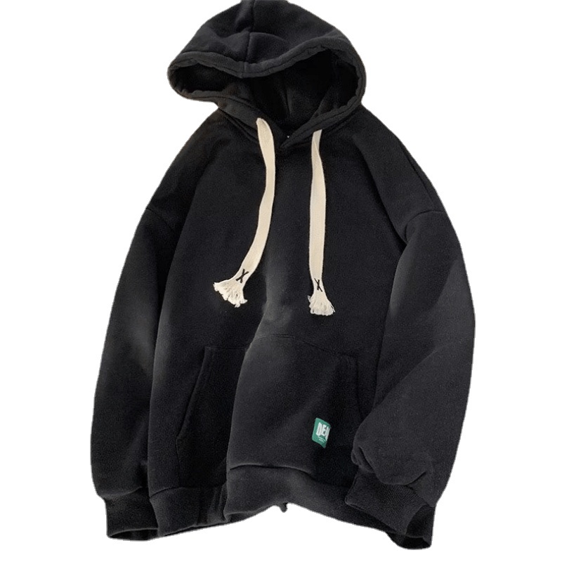 Áo hoodie Màu Trơn Dáng Rộng Thoải Mái Thời Trang Hàn Quốc Chất Lượng Cao Cho Nam Và Nữ