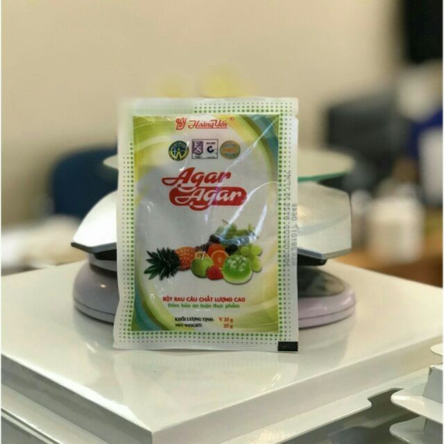 Gói thạch giòn Agar Agar 50g