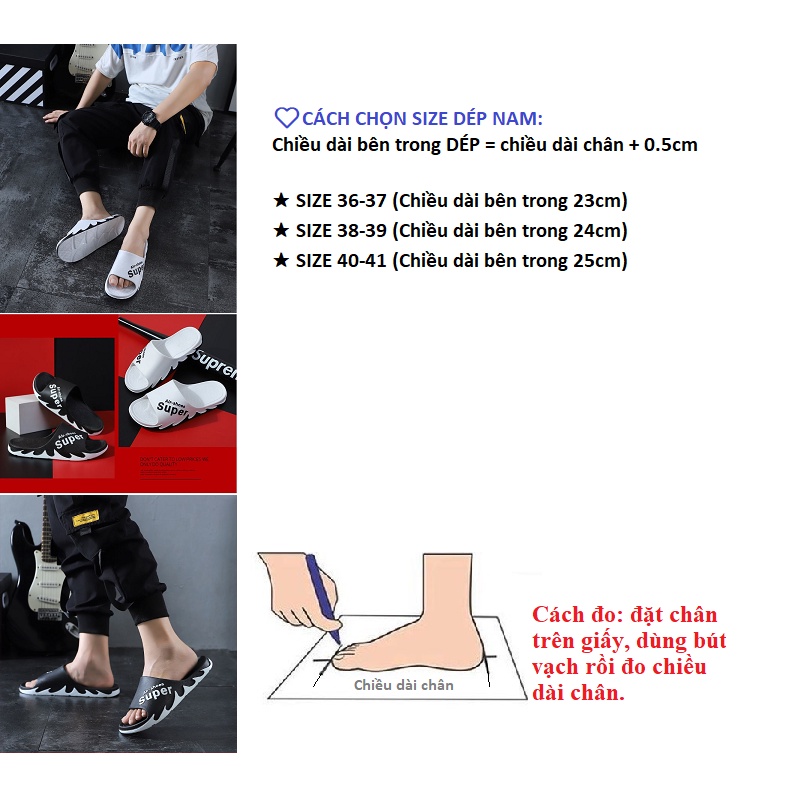 (VIDEO) Dép nam nữ đế thơm siêu êm với 5 màu cao cấp chất đẹp [H62N] LUCKY SHOES VN