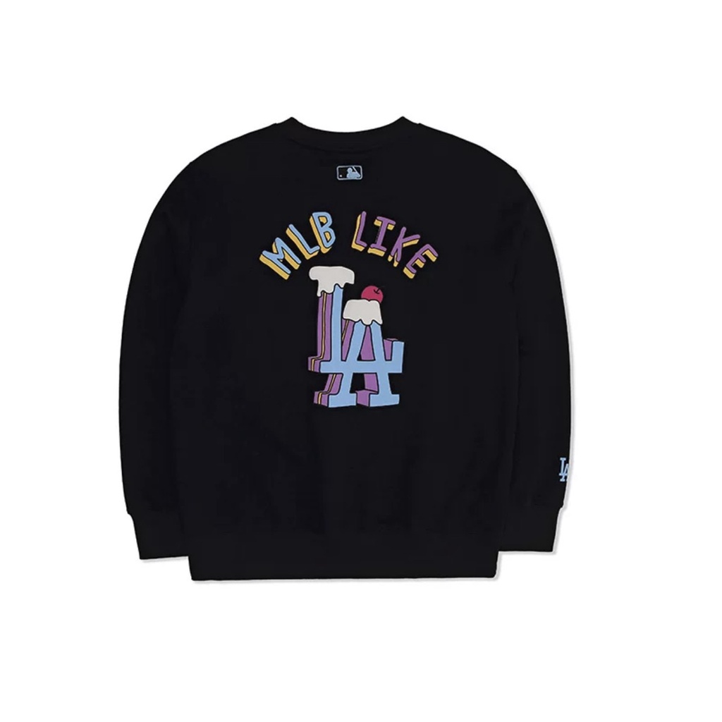 Áo nỉ cổ tròn MLb like cheryy cho bé,áo sweater cao cấp unisex ,TP KIDs