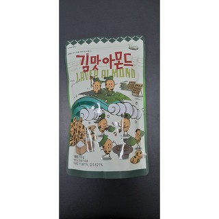 Hạt Hạnh Nhân Tẩm Rong Biển Tom's Farm (210g)