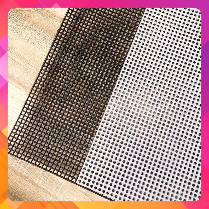 Tấm Canvas Lót Túi Xách Lỗ Tròn, Lỗ Vuông Size 33X50Cm