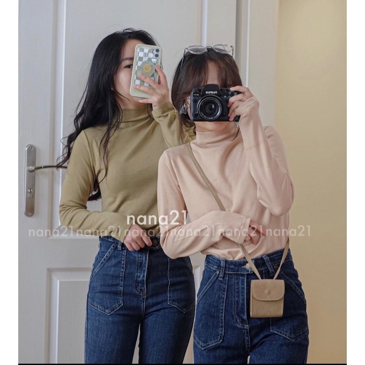 [SALE XẢ] Áo thun tăm trơn giữ nhiệt co giãn dáng ôm nhiều màu