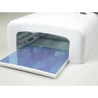 Đèn sấy keo uv cao cấp làm móc khoá mica 4 bóng