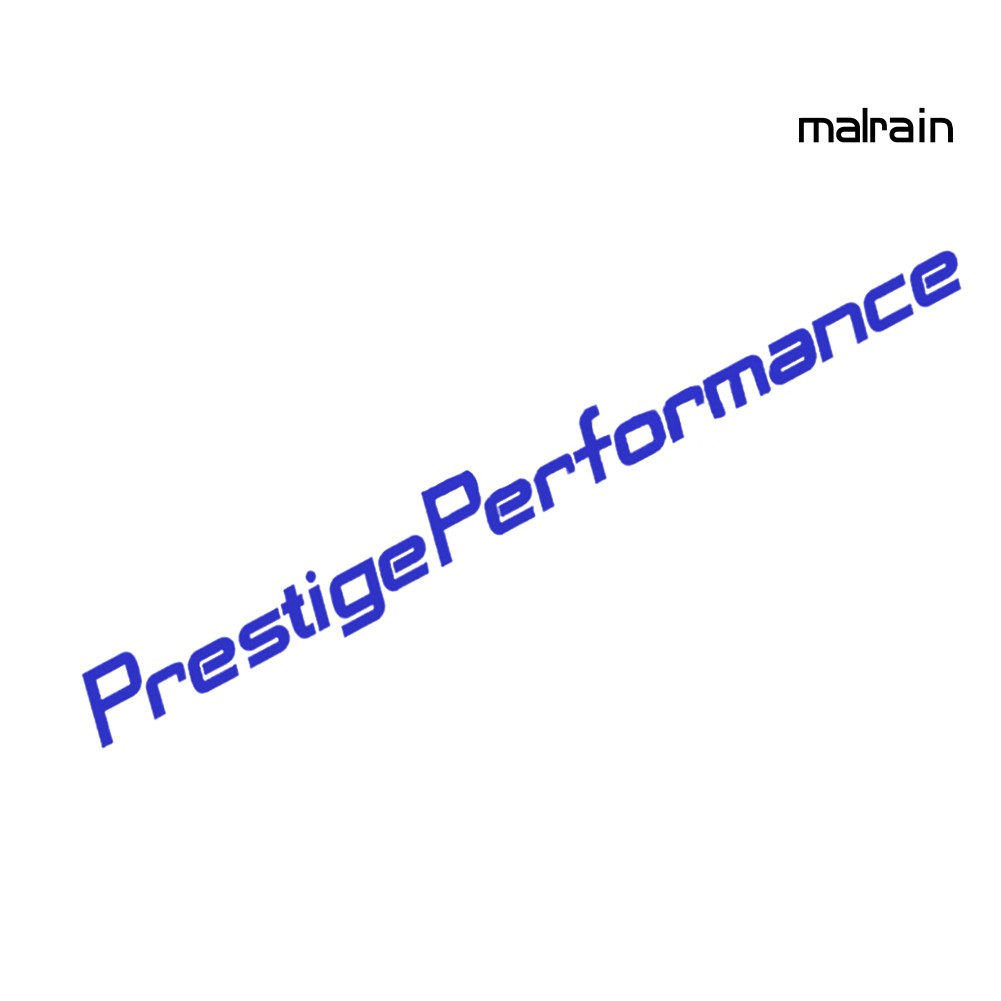 Nhãn dán trang trí xe ô tô hình chữ độc đáo phong cách cá tính