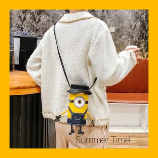 Túi tự đan Minion dễ thương - DIY (Set nguyên liệu)