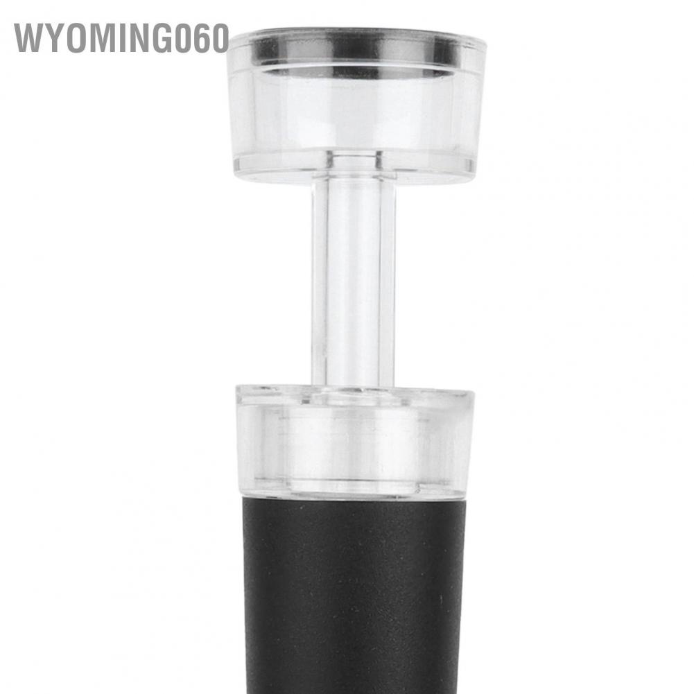 Wyoming060 Vacuum Wine Stopper Reusable Bottle Easy to Use for Home Kitchen Bar